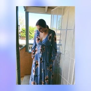 Fashion Nova Park Ave Maxi Dress 